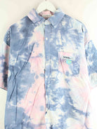 Vintage Hawaii Tie Dye Kurzarm Hemd Lila 3XL (detail image 1)