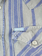 Diesel 00s Striped Hemd Grau S (detail image 3)