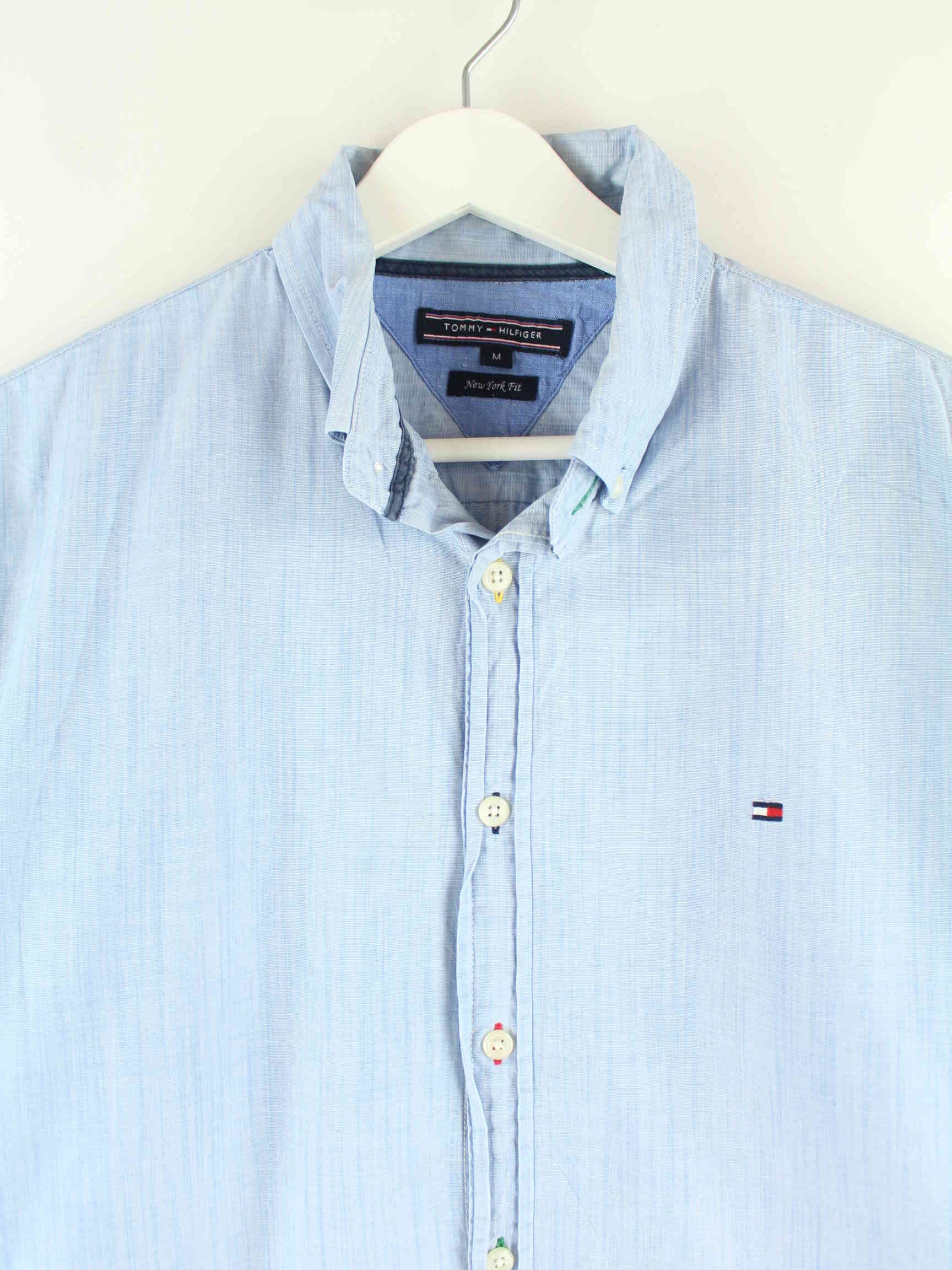 Tommy Hilfiger New York Fit Hemd Blau M (detail image 1)