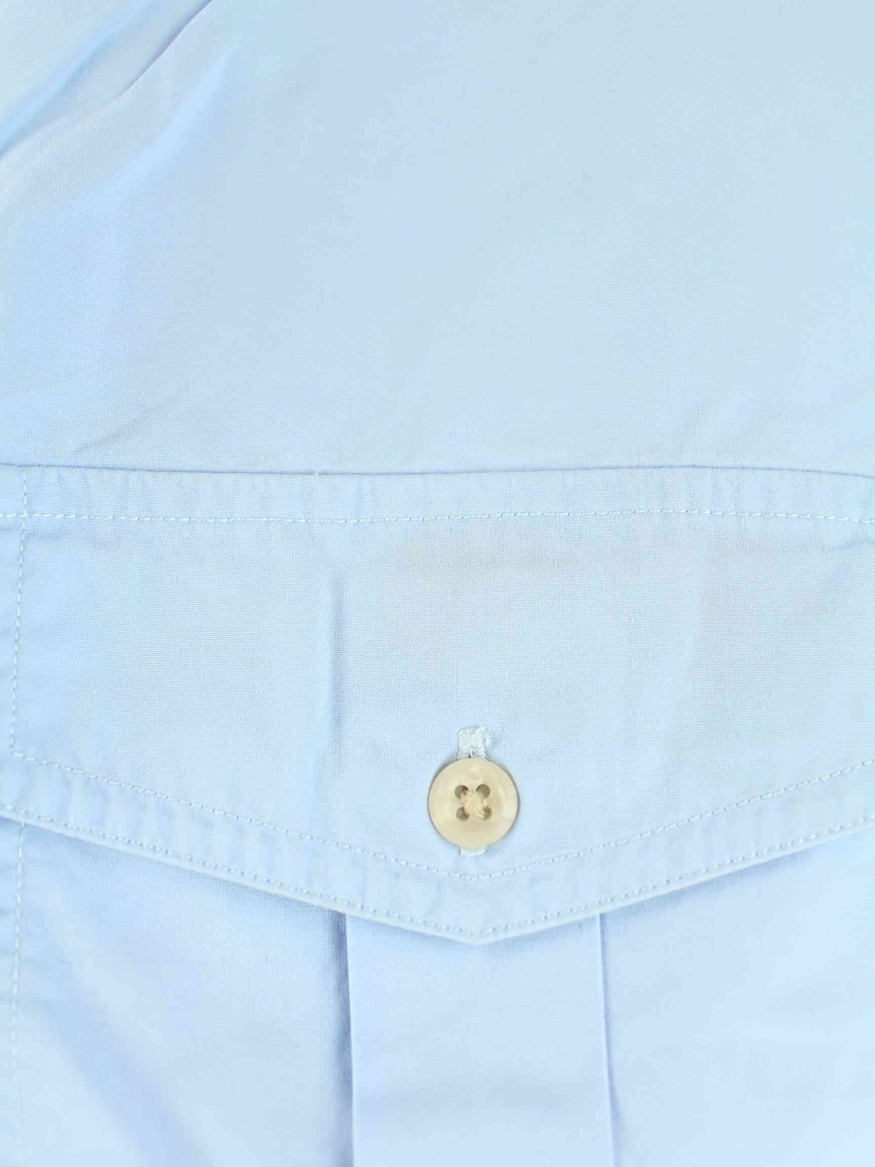 Tommy Hilfiger 00s Embroidered Hemd Blau XL (detail image 3)