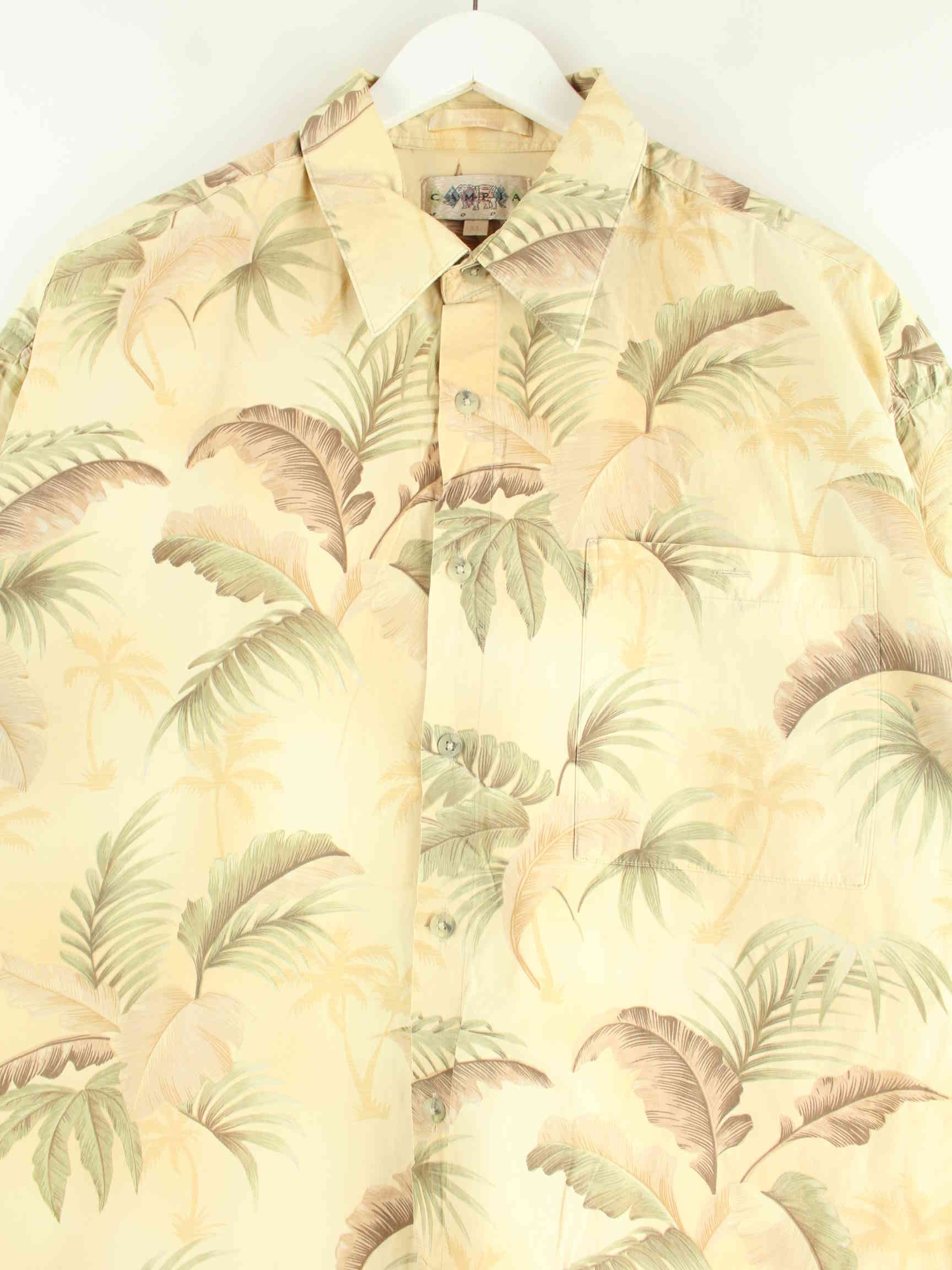 Vintage 90s Pattern Hawaii Hemd Braun XL (detail image 1)