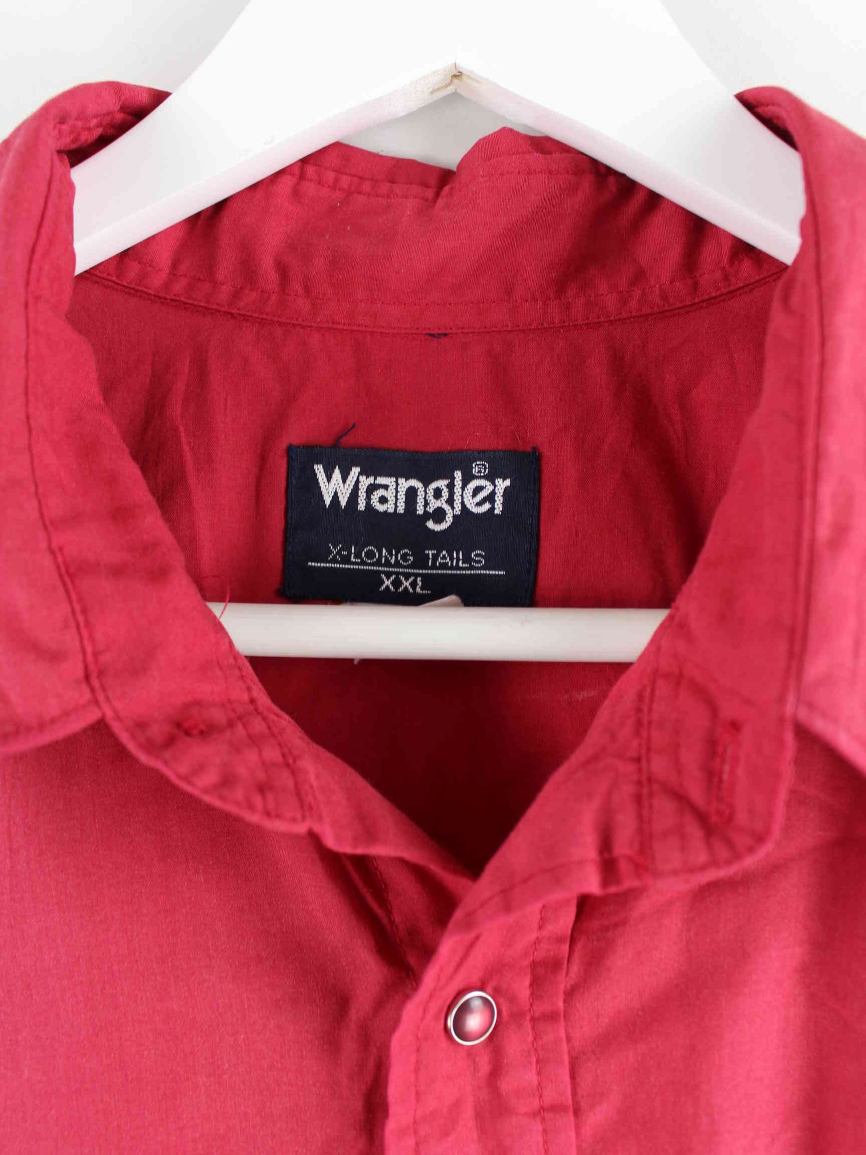 Wrangler 90s Vintage Hemd Rot XXL (detail image 2)