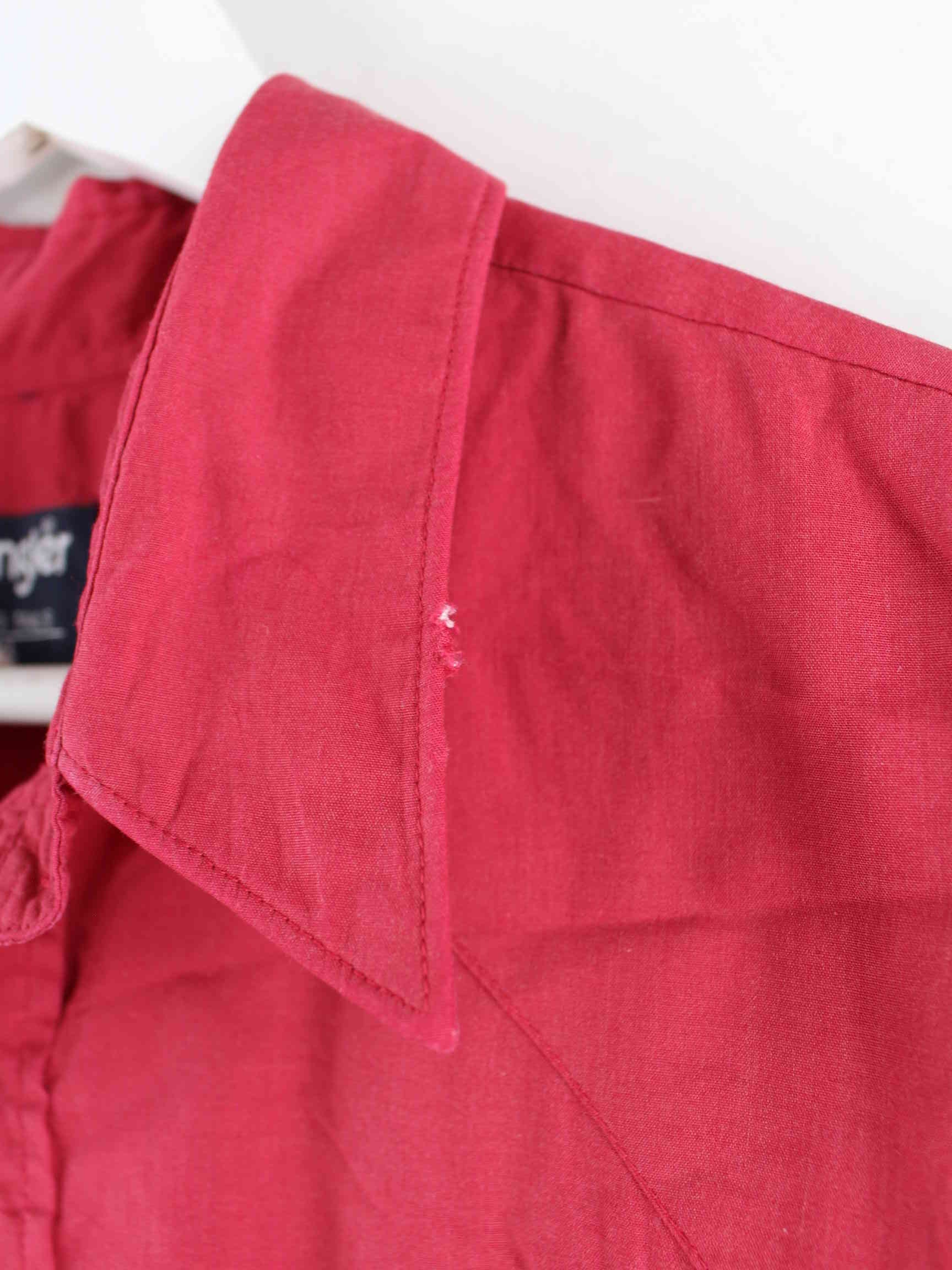 Wrangler 90s Vintage Hemd Rot XXL (detail image 3)