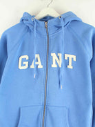 Gant Embroidered Zip Hoodie Blau M (detail image 1)