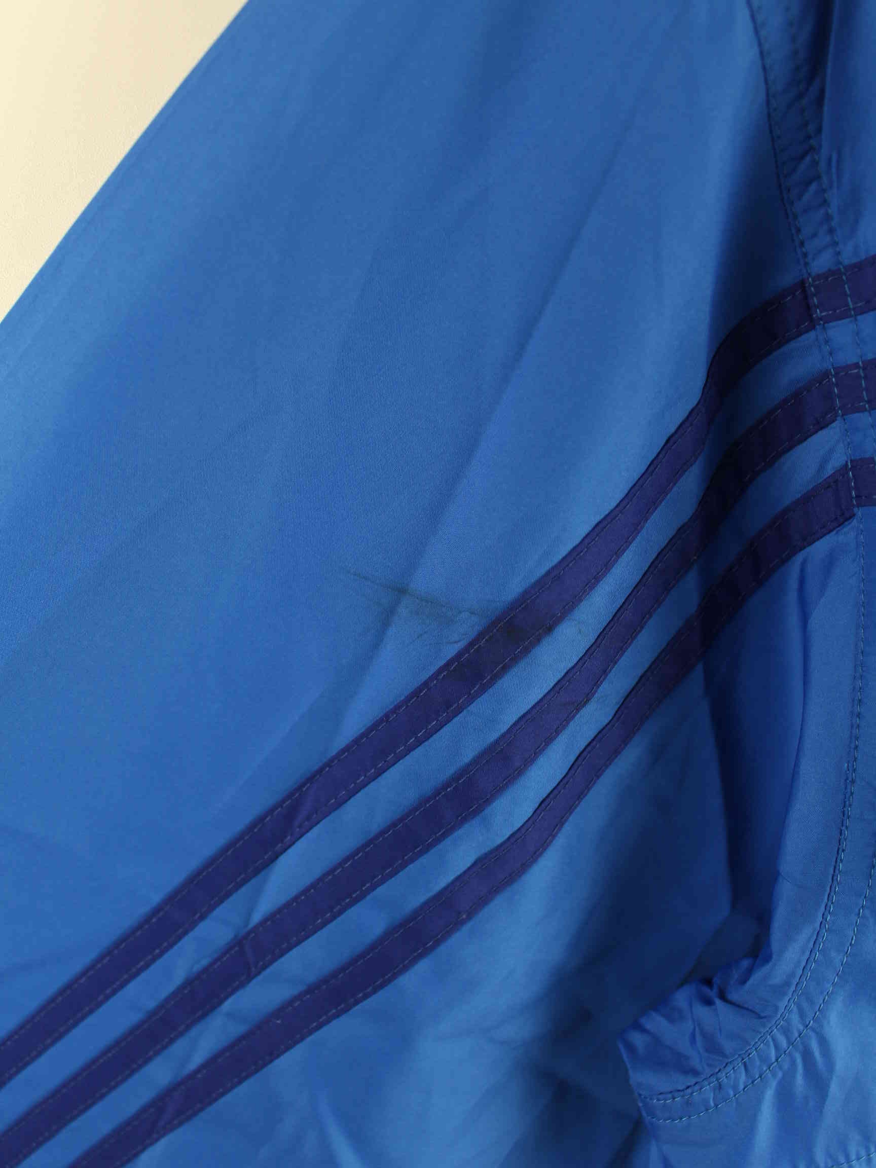 Adidas 90s Vintage Windbreaker Jacke Blau L (detail image 3)