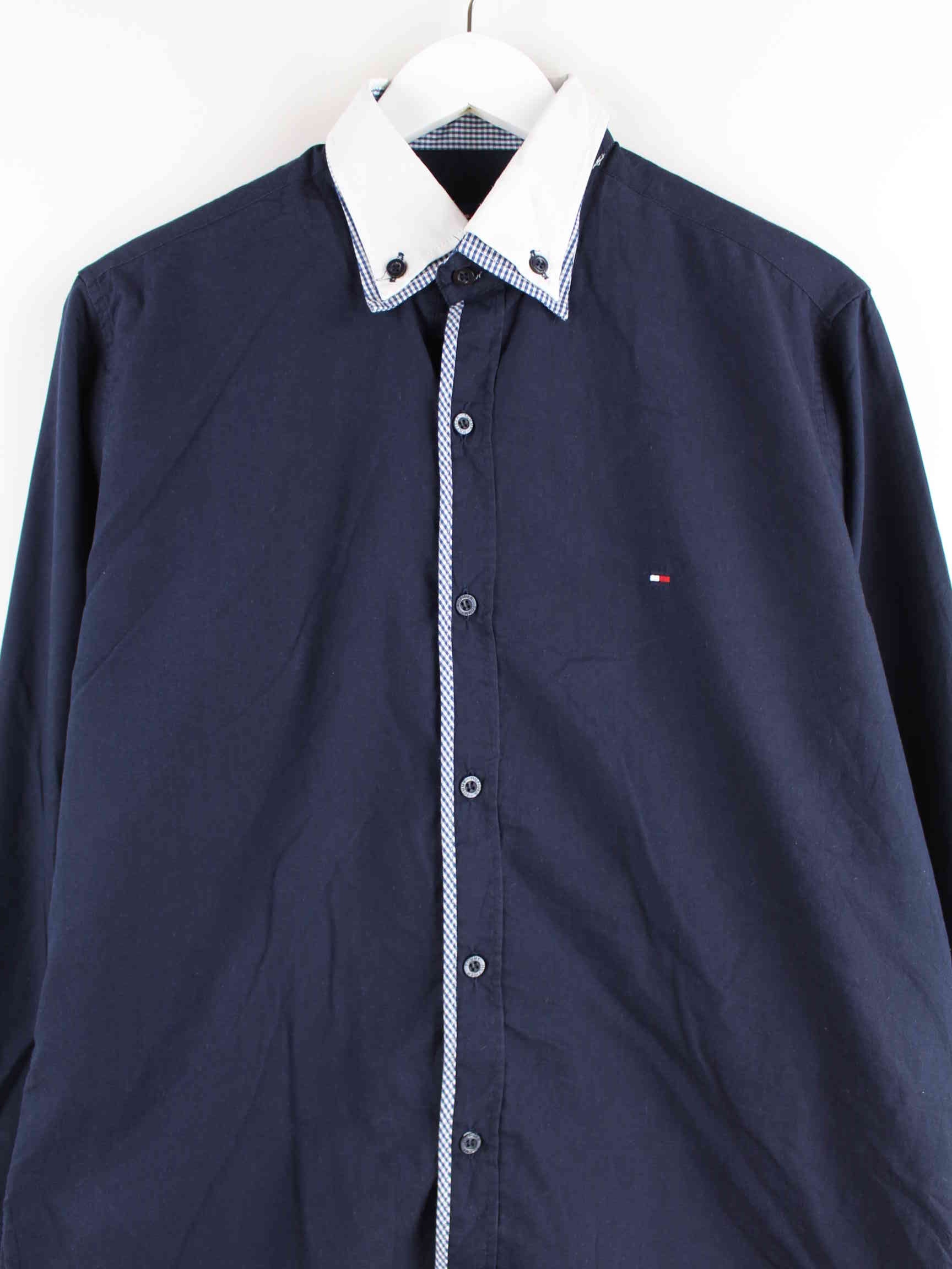 Tommy Hilfiger Basic Slim Fit Hemd Blau L (detail image 1)