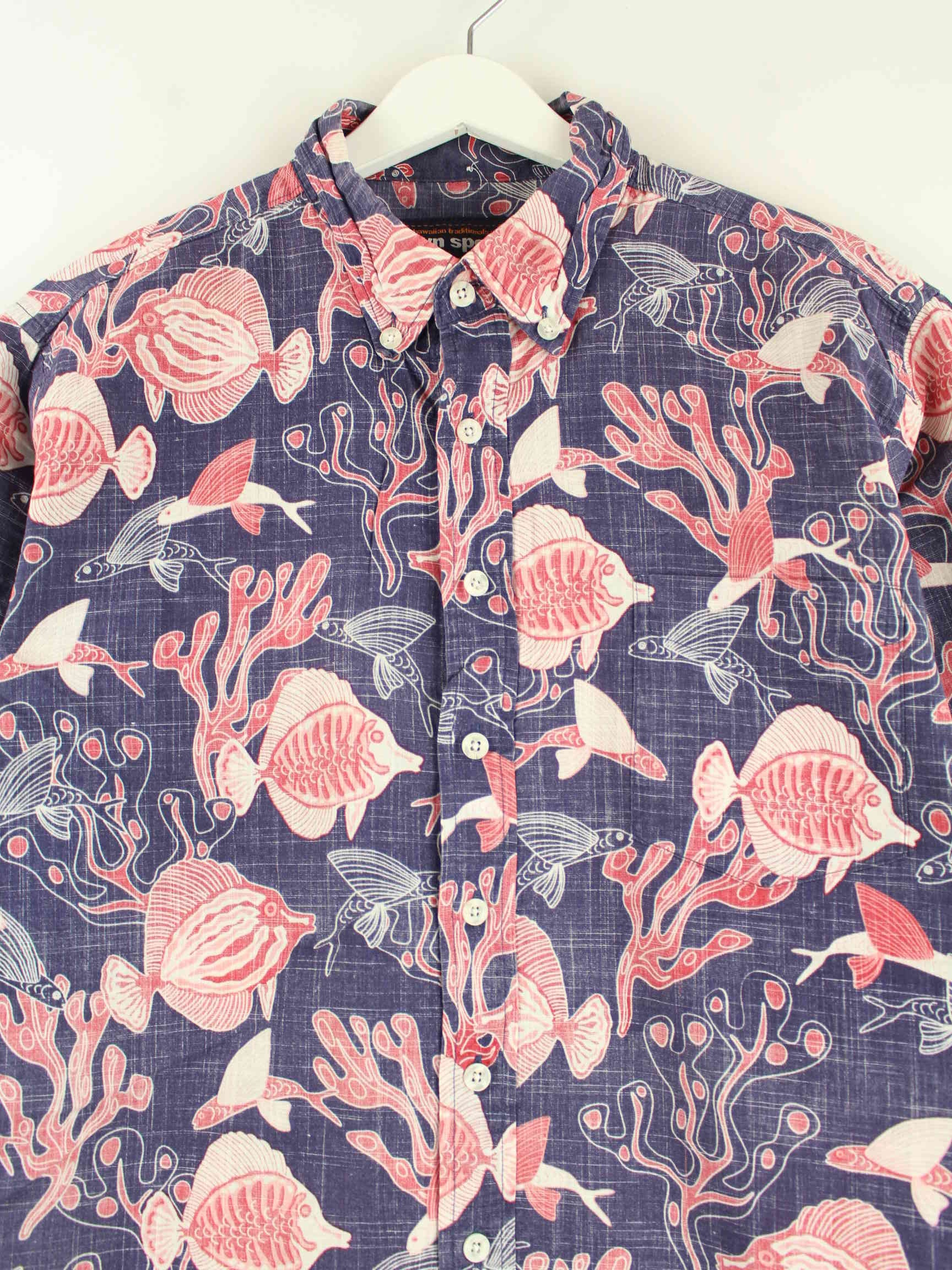 Vintage Hawaii Pattern Hemd Mehrfarbig M (detail image 1)