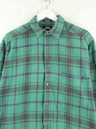 Lee 80s Vintage Flanell Single Stitch Hemd Grün L (detail image 1)