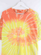 Gildan Heavy Cotton Tie Dye T-Shirt Gelb XL (detail image 1)