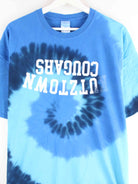 Port & Company y2k Print Tie Dye T-Shirt Blau XL (detail image 1)