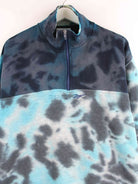 Reebok 90s Vintage Tie Dye Half Zip Sweater Blau M (detail image 1)