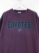 NHL 00s Coyotes Embroidered Sweater Lila M (detail image 1)