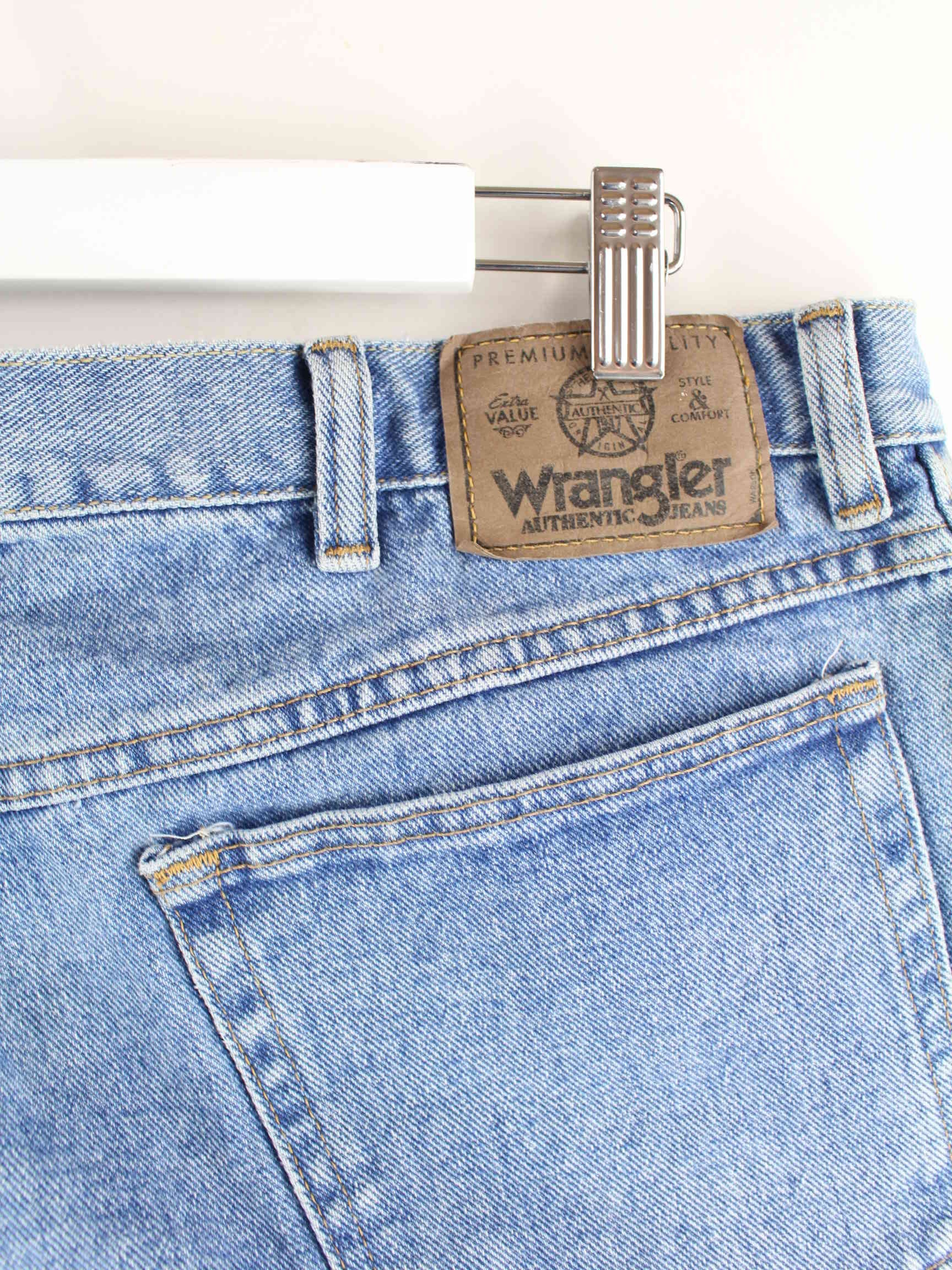 Wrangler Jeans Blau W33 L30 (detail image 1)