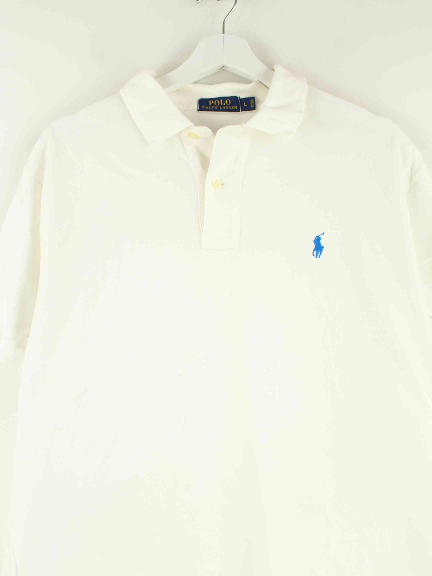 Ralph Lauren Basic Polo Weiß XL (detail image 1)