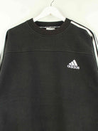 Adidas 90s Vintage 3-Stripes Sweater Schwarz L (detail image 1)