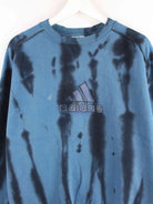 Adidas y2k Embroidered Tie Dye Sweater Blau L (detail image 1)