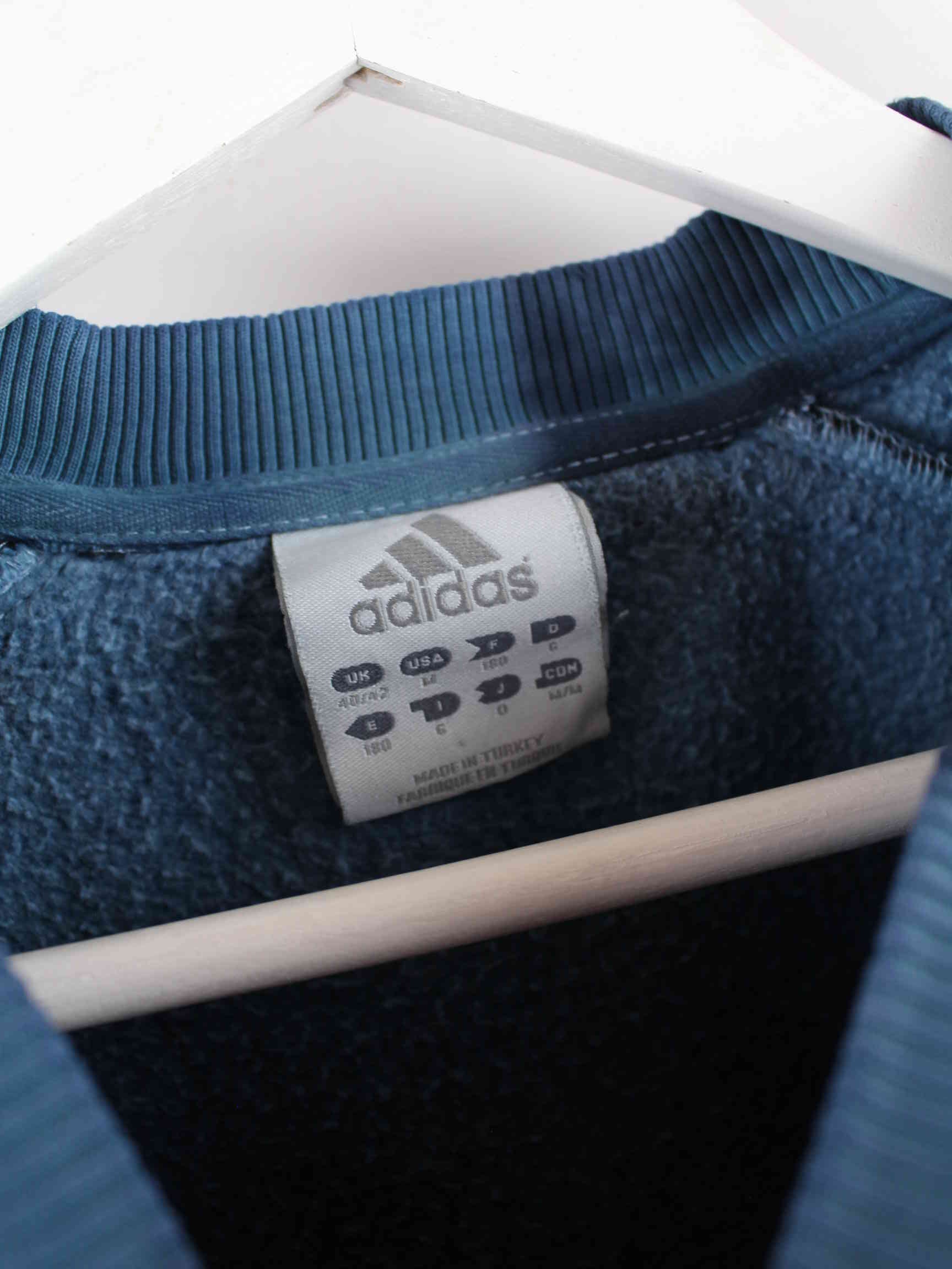 Adidas y2k Embroidered Tie Dye Sweater Blau L (detail image 6)