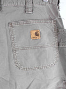 Carhartt Carpenter Workwear Hose Braun W32 L32 (detail image 3)