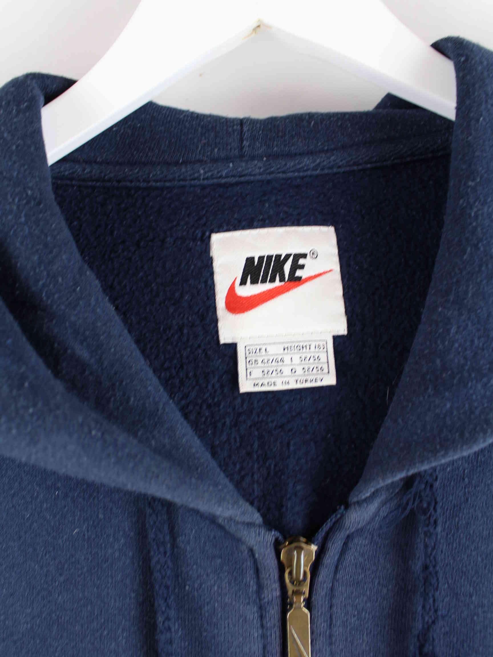 Nike 90s Vintage Zip Hoodie Blau XL (detail image 2)