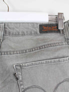 Levi's Mid Rise Skinny Black Tab Jeans Grau W31 L32 (detail image 2)