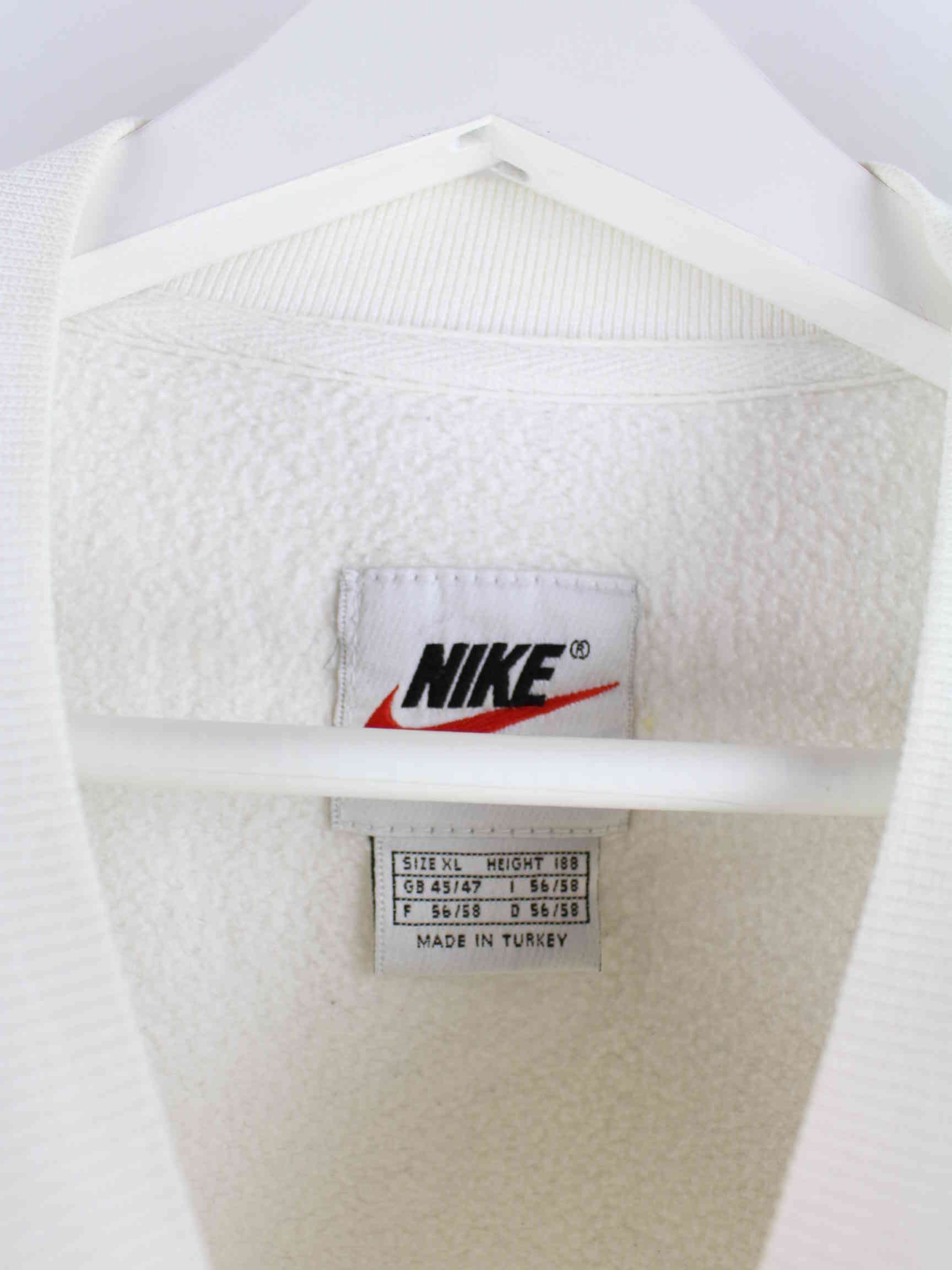 Nike 90s Vintage Big Swoosh Sweater Weiß XL (detail image 2)