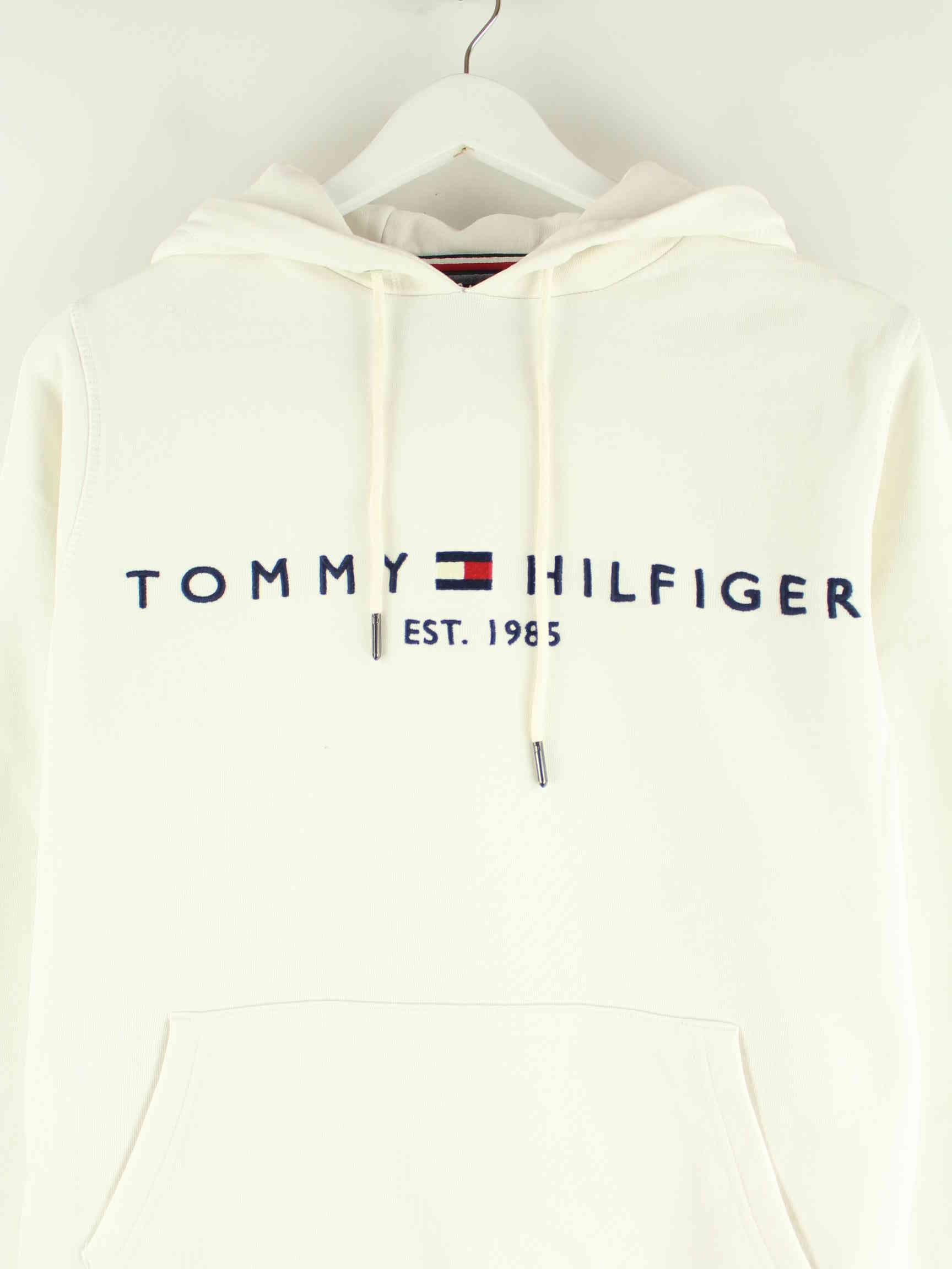 Tommy Hilfiger Embroidered Hoodie Weiß S (detail image 1)