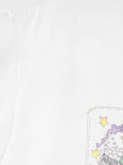 Oneita 90s Vintage Halloween Print Single Stitch T-Shirt Weiß M (detail image 5)