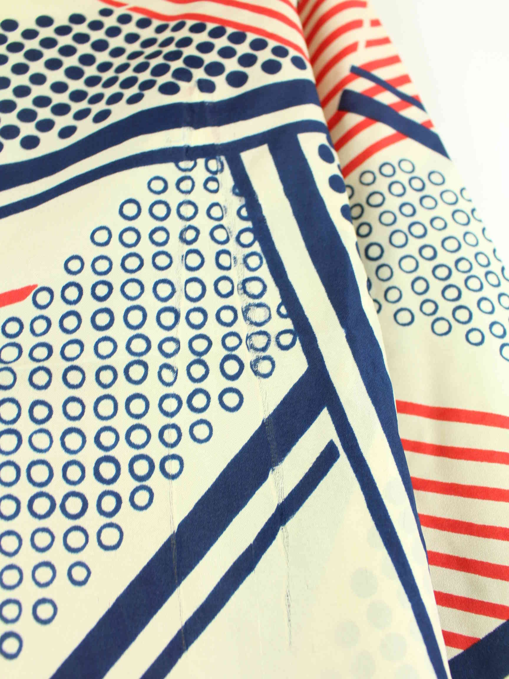 Vintage Damen 90s Crazy Pattern Hemd Mehrfarbig M (detail image 6)