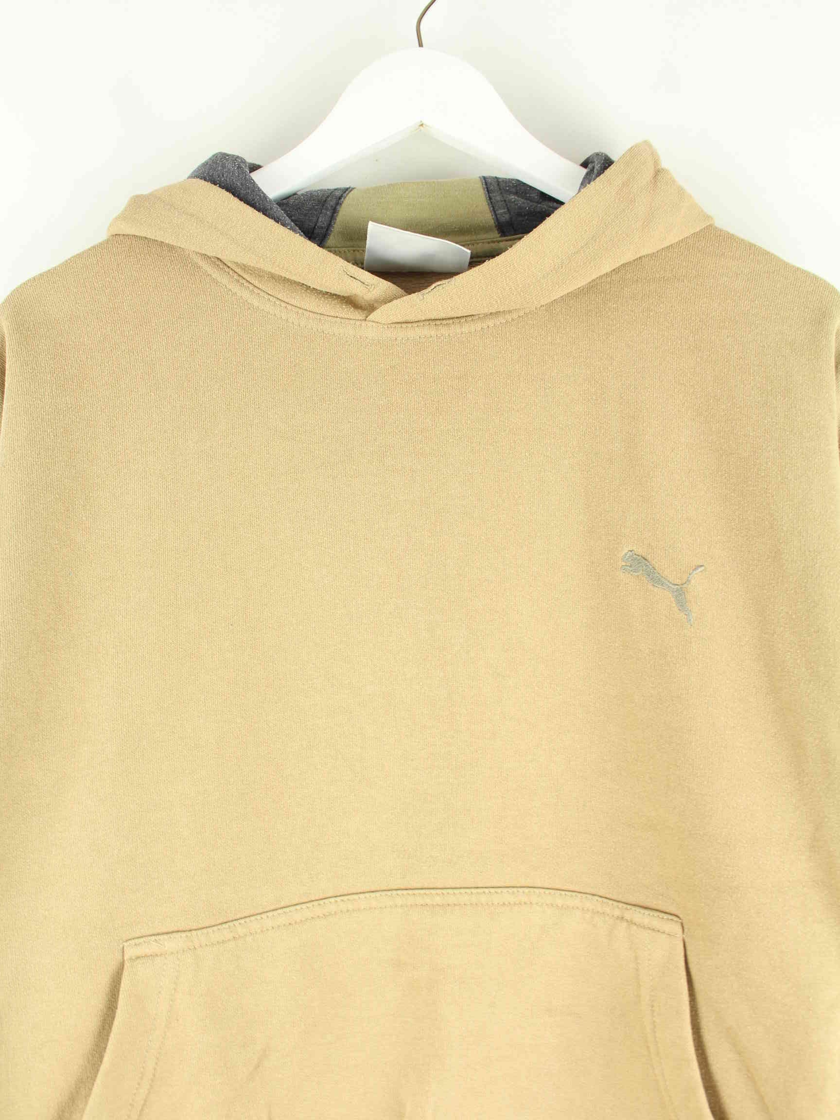 Puma 00s Embroidered Hoodie Beige L (detail image 1)