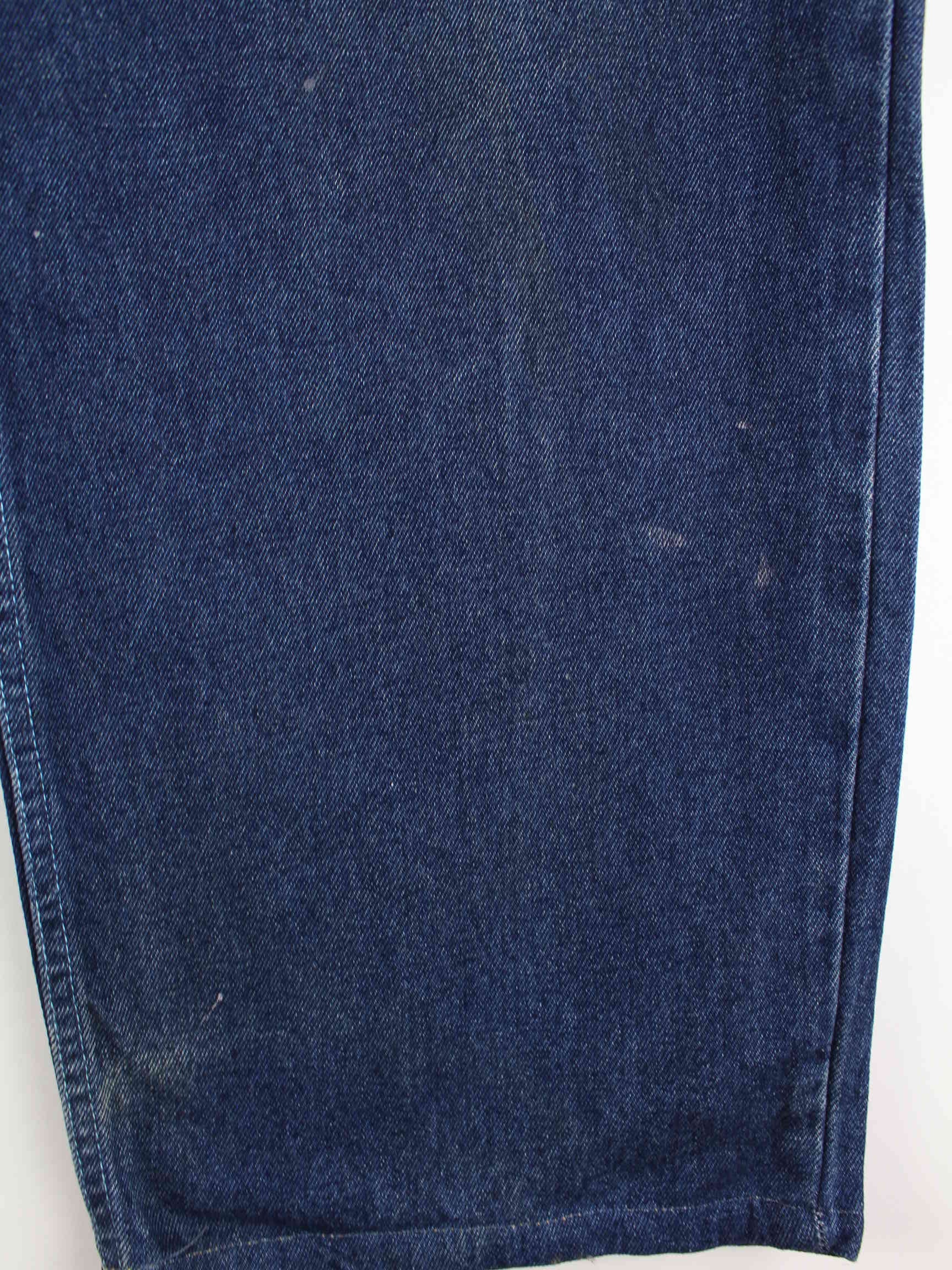 Vintage y2k Embroidered Carpenter Jeans Blau W36 L (detail image 2)