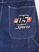 Vintage y2k Embroidered Carpenter Jeans Blau W36 L (detail image 5)