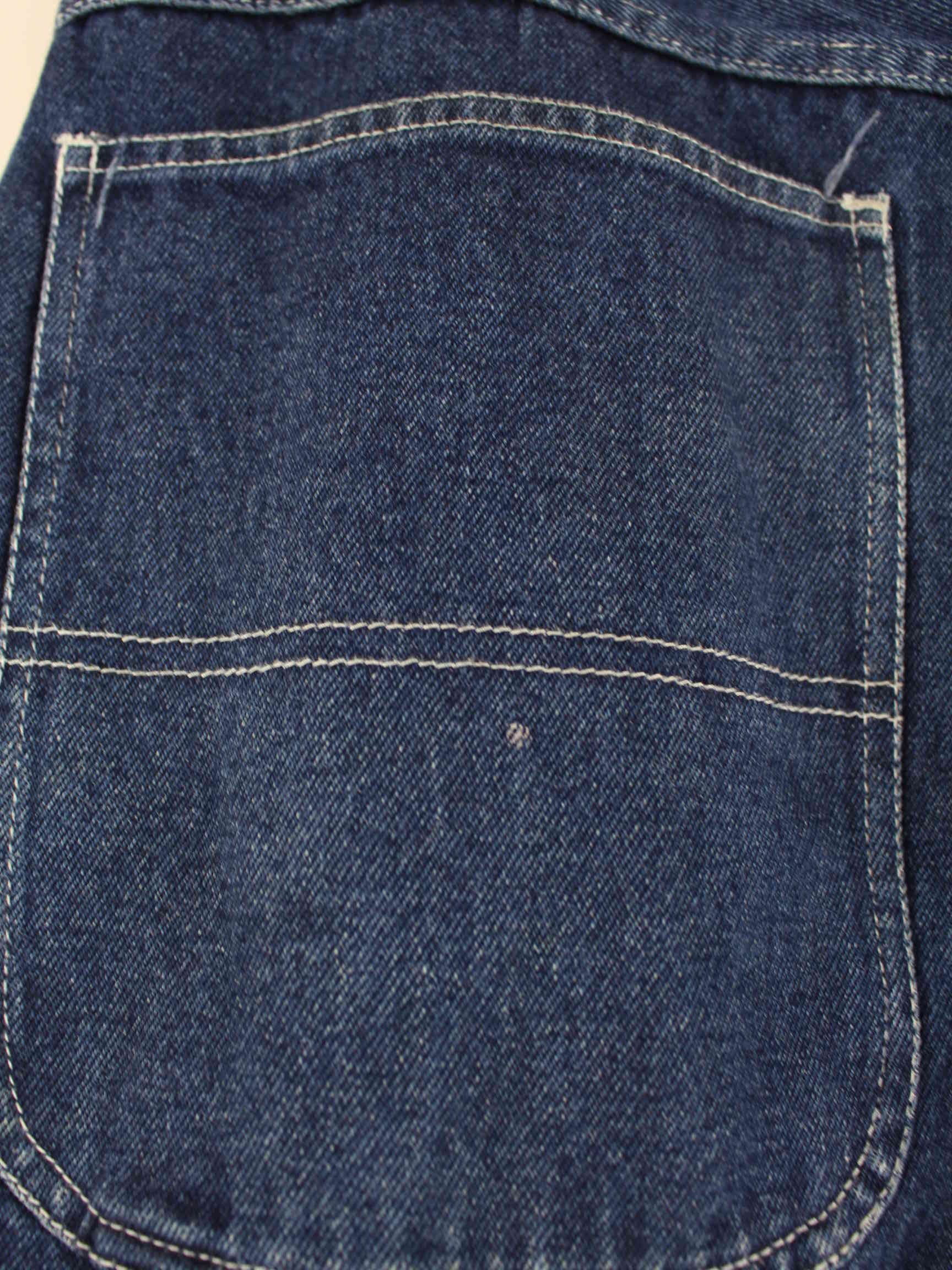 Vintage y2k Embroidered Carpenter Jeans Blau W36 L (detail image 9)