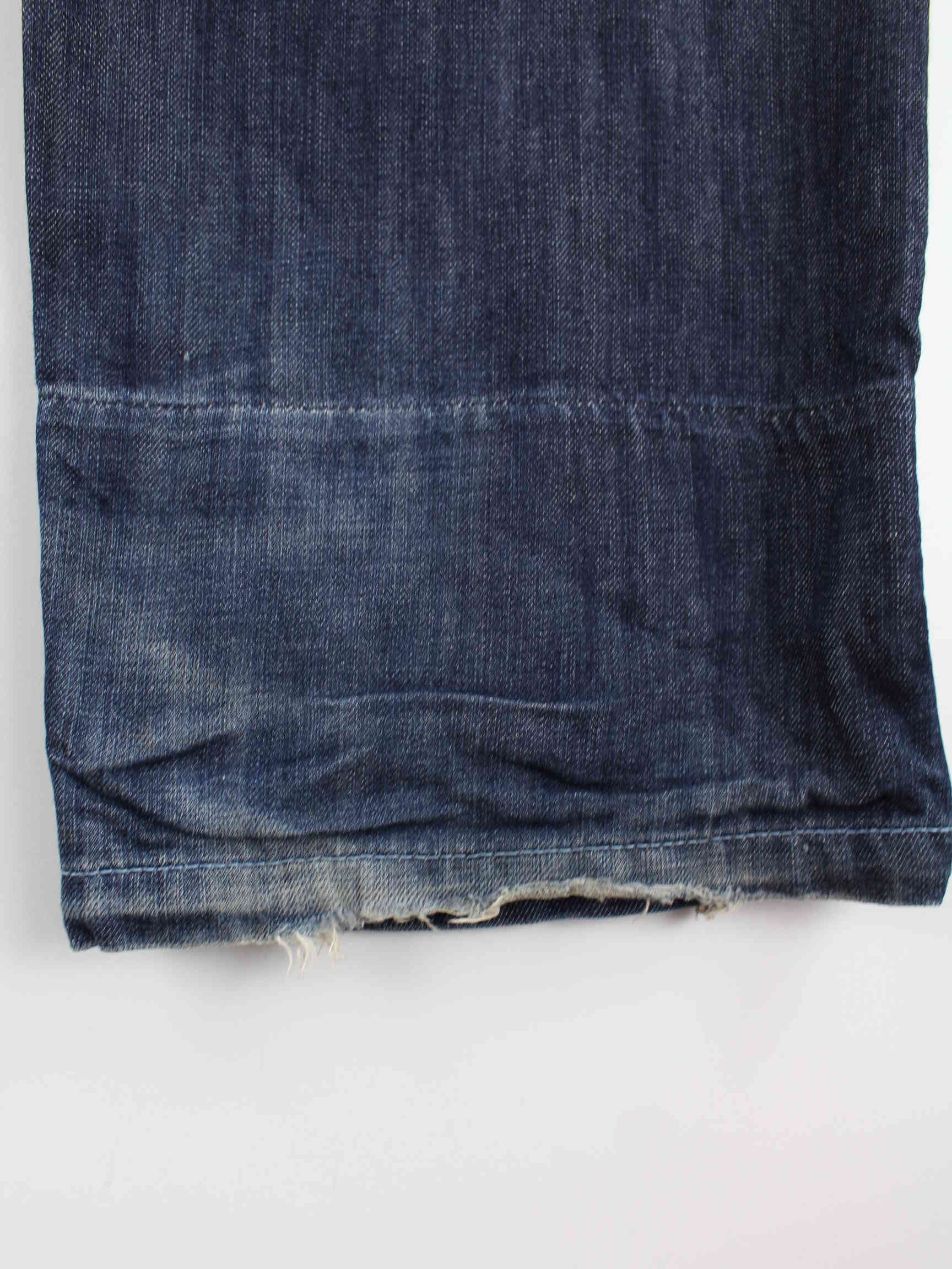 Karl Kani y2k Embroidered Baggy Jeans Blau W L (detail image 4)