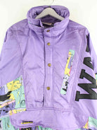 Vintage 80s Crazy Jacke Lila XL (detail image 1)