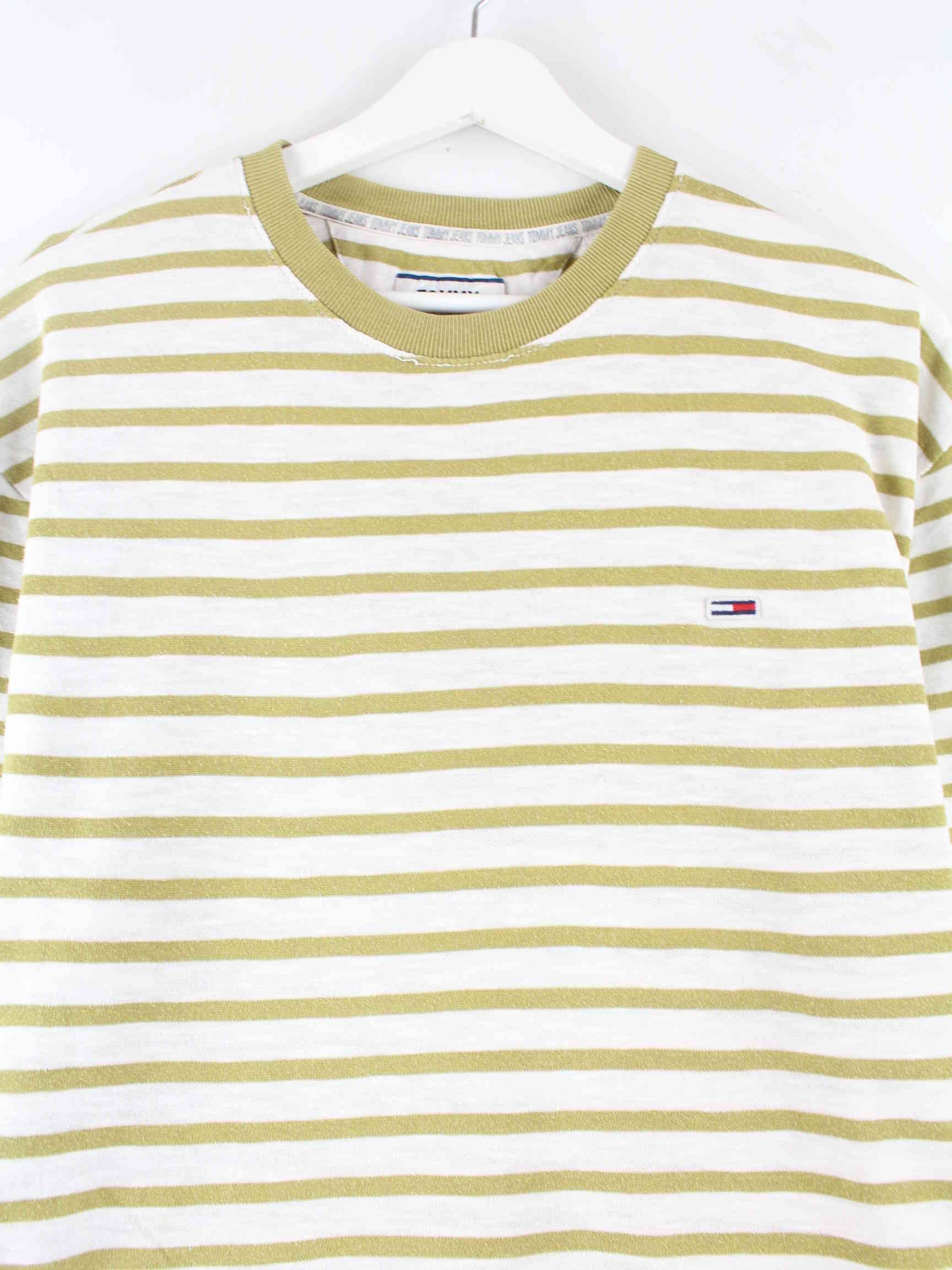 Tommy Hilfiger Striped T-Shirt Weiß M (detail image 1)