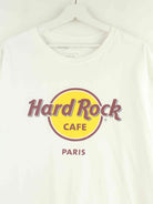 Hard Rock Cafe Paris Print T-Shirt Weiß M (detail image 1)