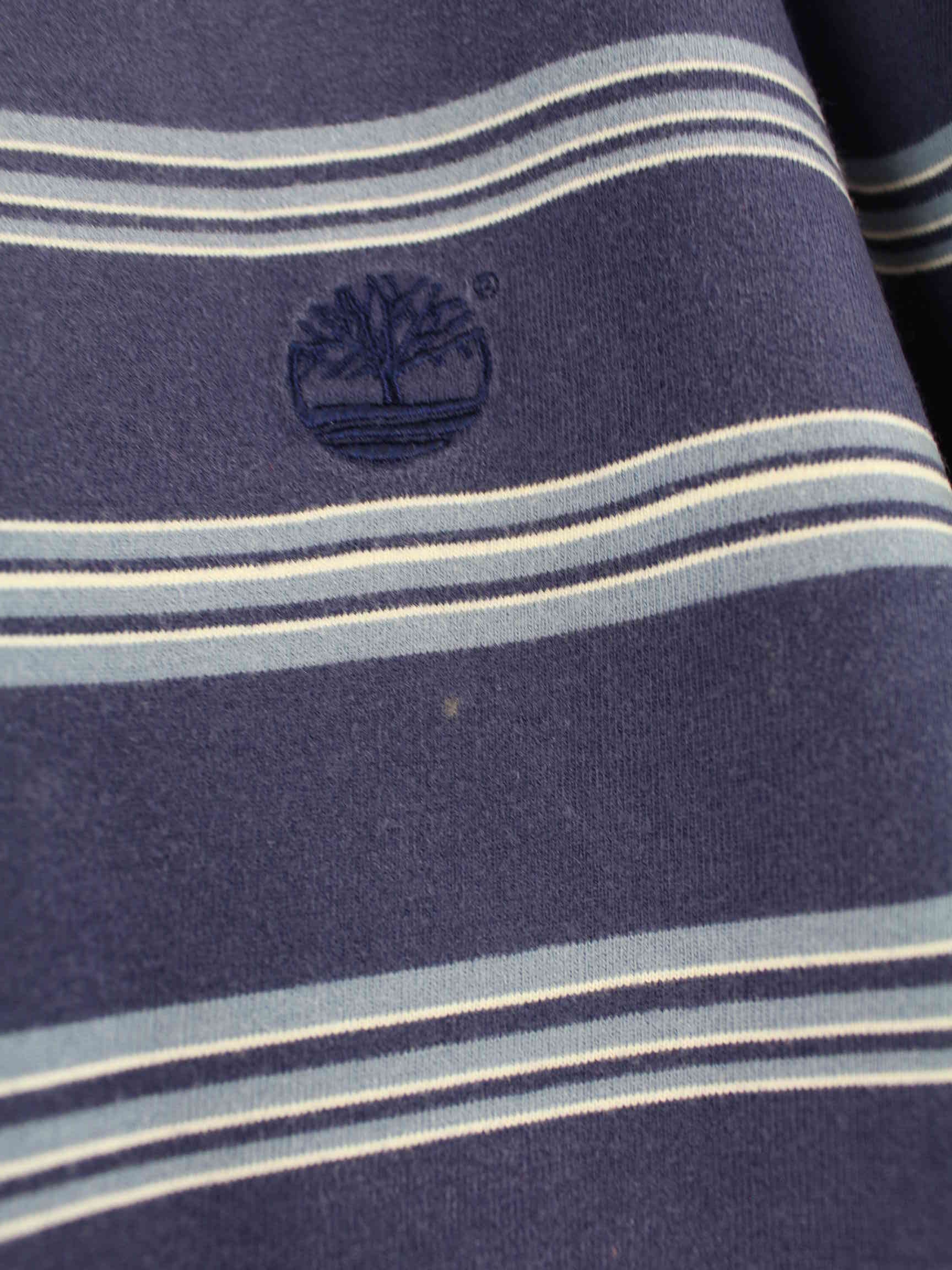 Timberland 00s Striped Heavy Polo Blau L (detail image 4)