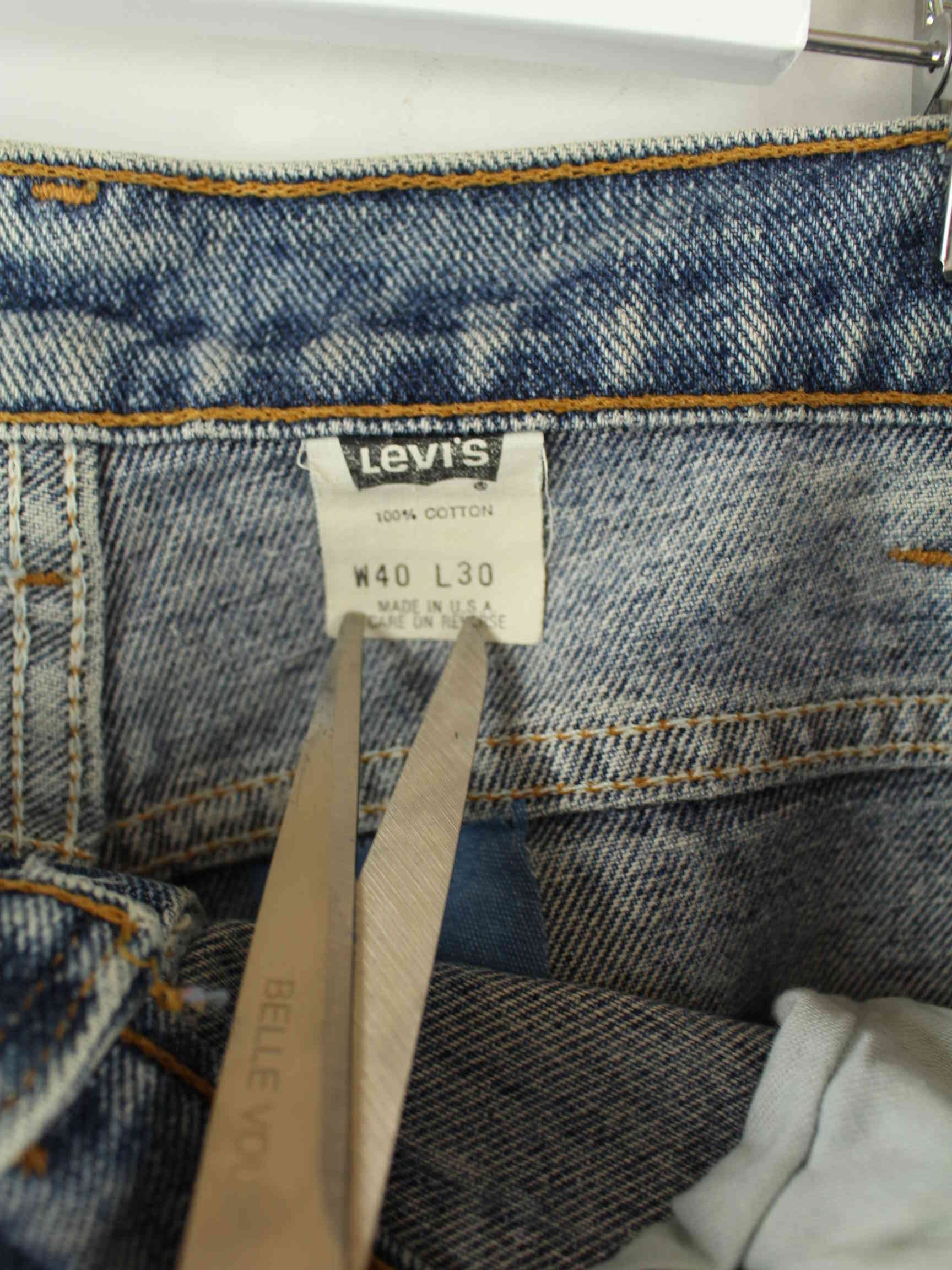 Levi's 90s Vintage 560 Jeans Blau W40 L30 (detail image 4)