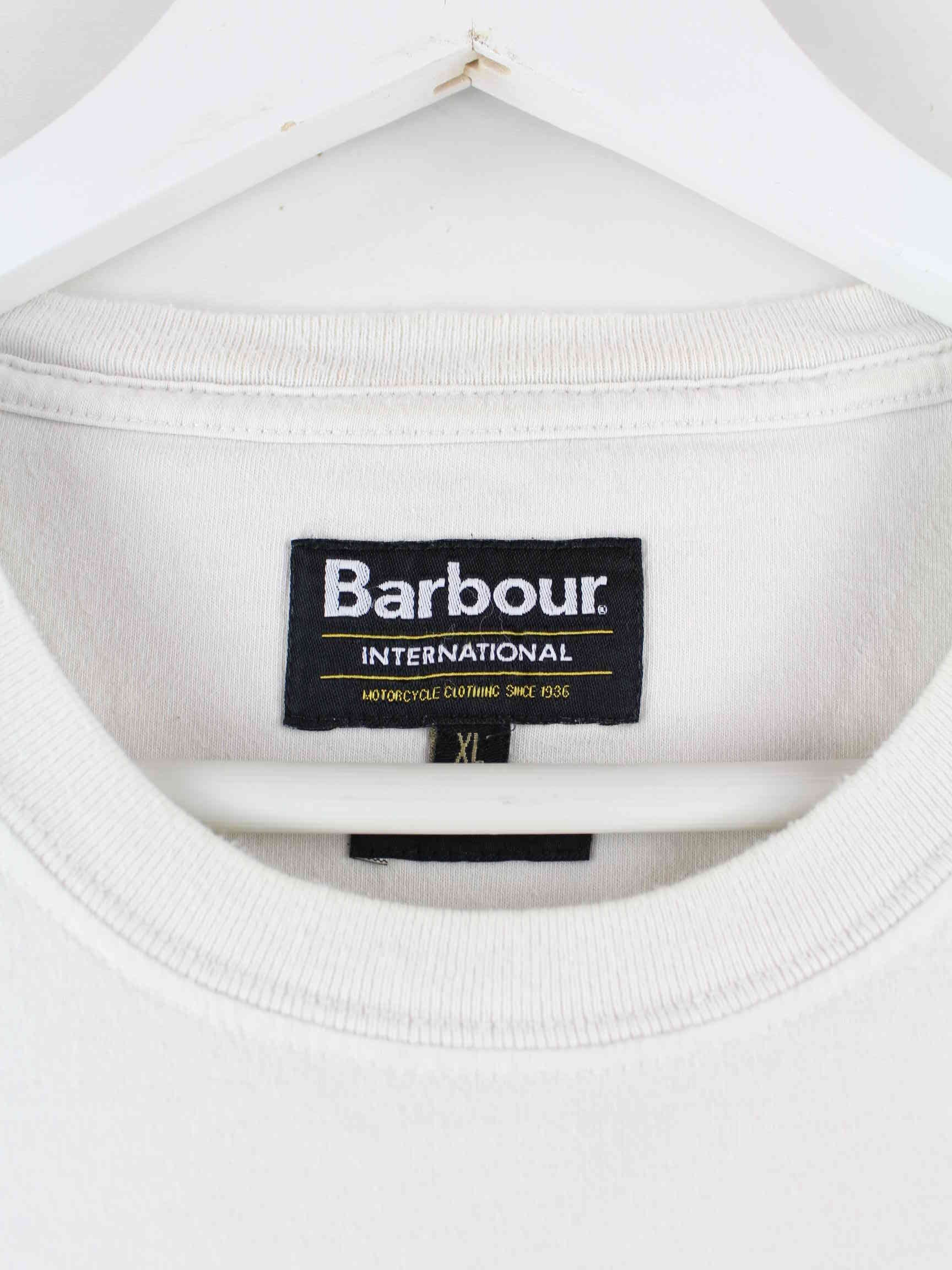 Barbour Print T-Shirt Weiß XL (detail image 2)