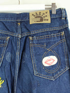 Vintage y2k Patched Jeans Blau W30 L38 (detail image 6)