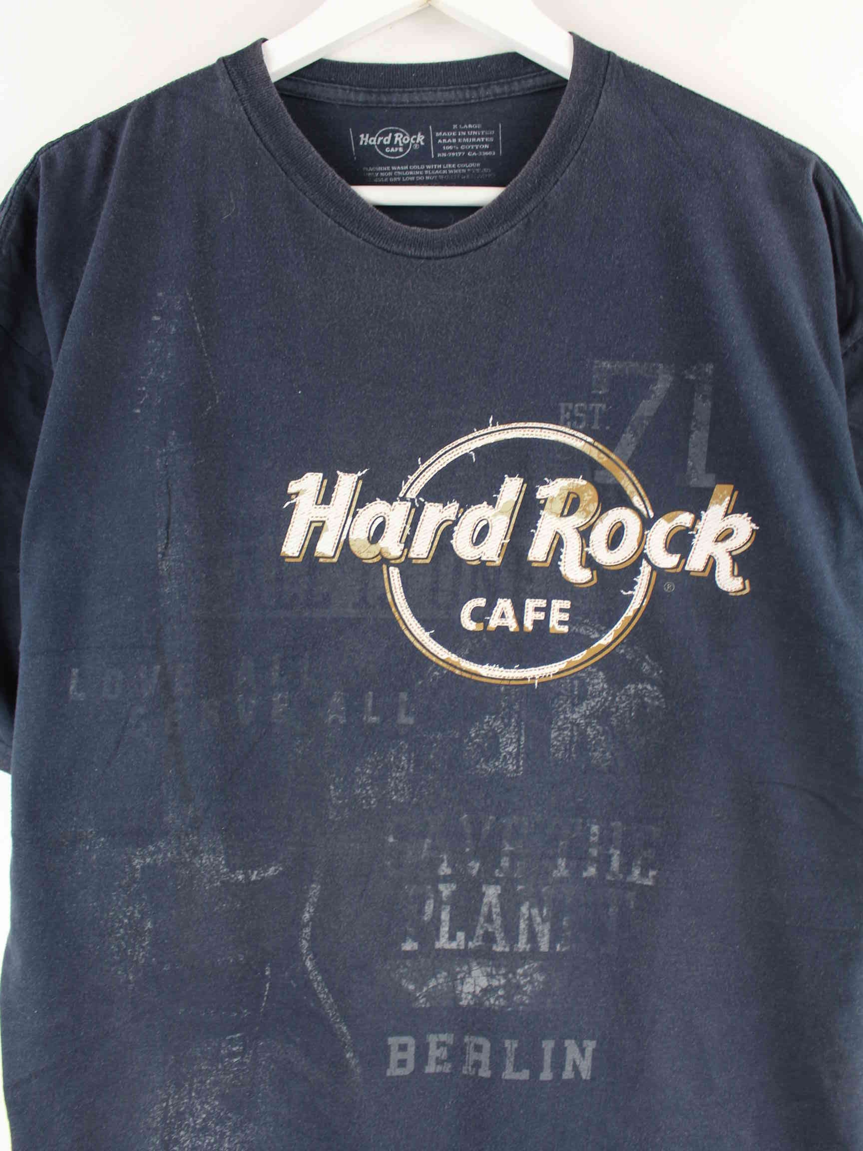 Hard Rock Cafe Print T-Shirt Schwarz XL (detail image 1)