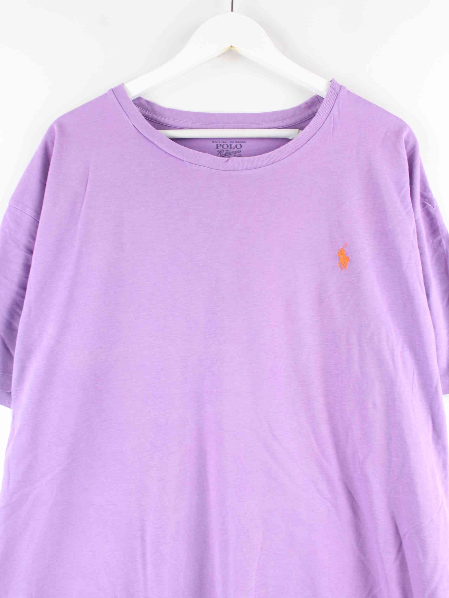 Ralph Lauren Basic T-Shirt Lila XXL (detail image 1)