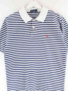 Ralph Lauren y2k Gestreiftes Polo Blau L (detail image 1)