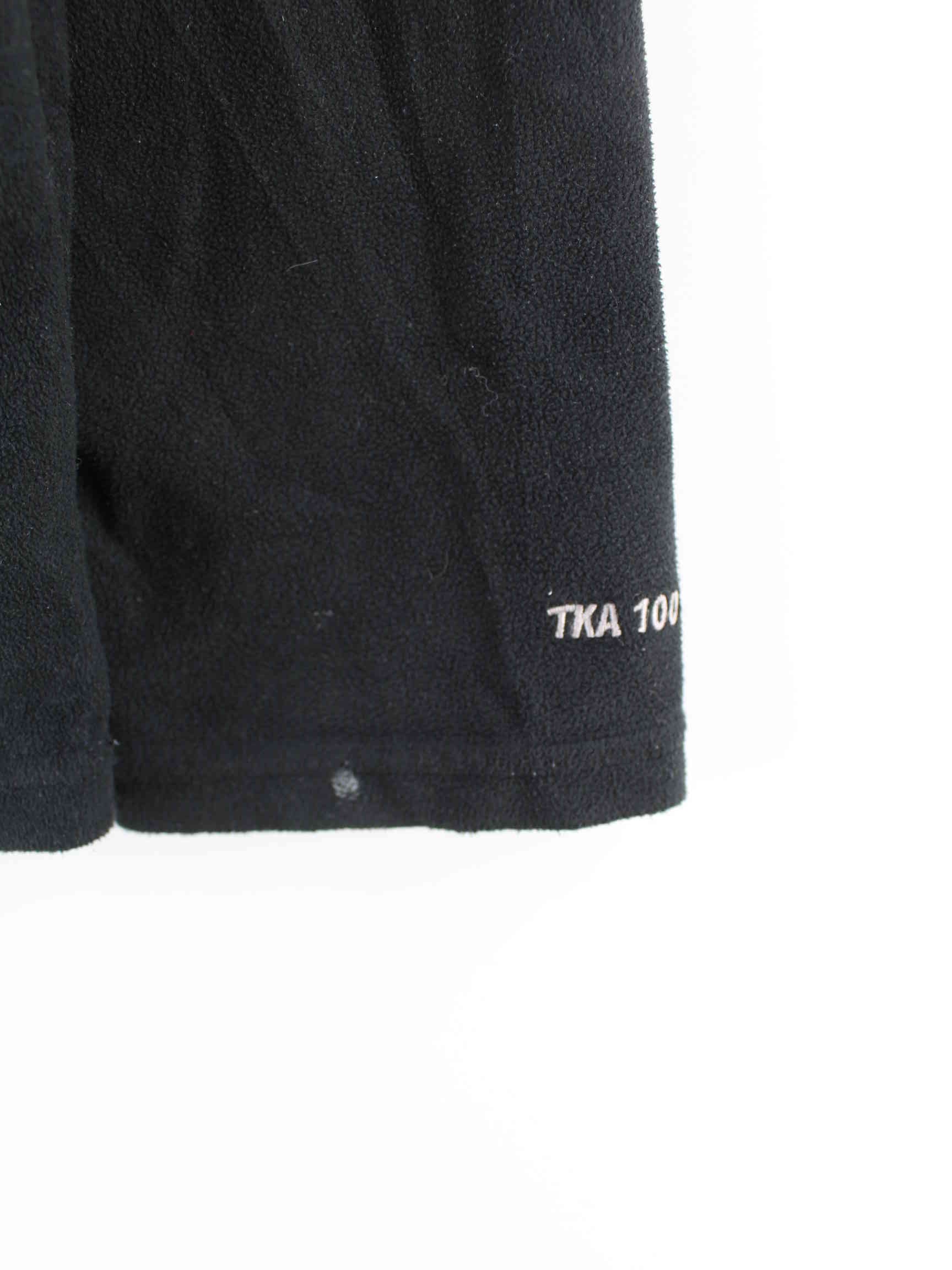 The North Face TKA100 Fleece Half Zip Sweater Schwarz M (detail image 3)