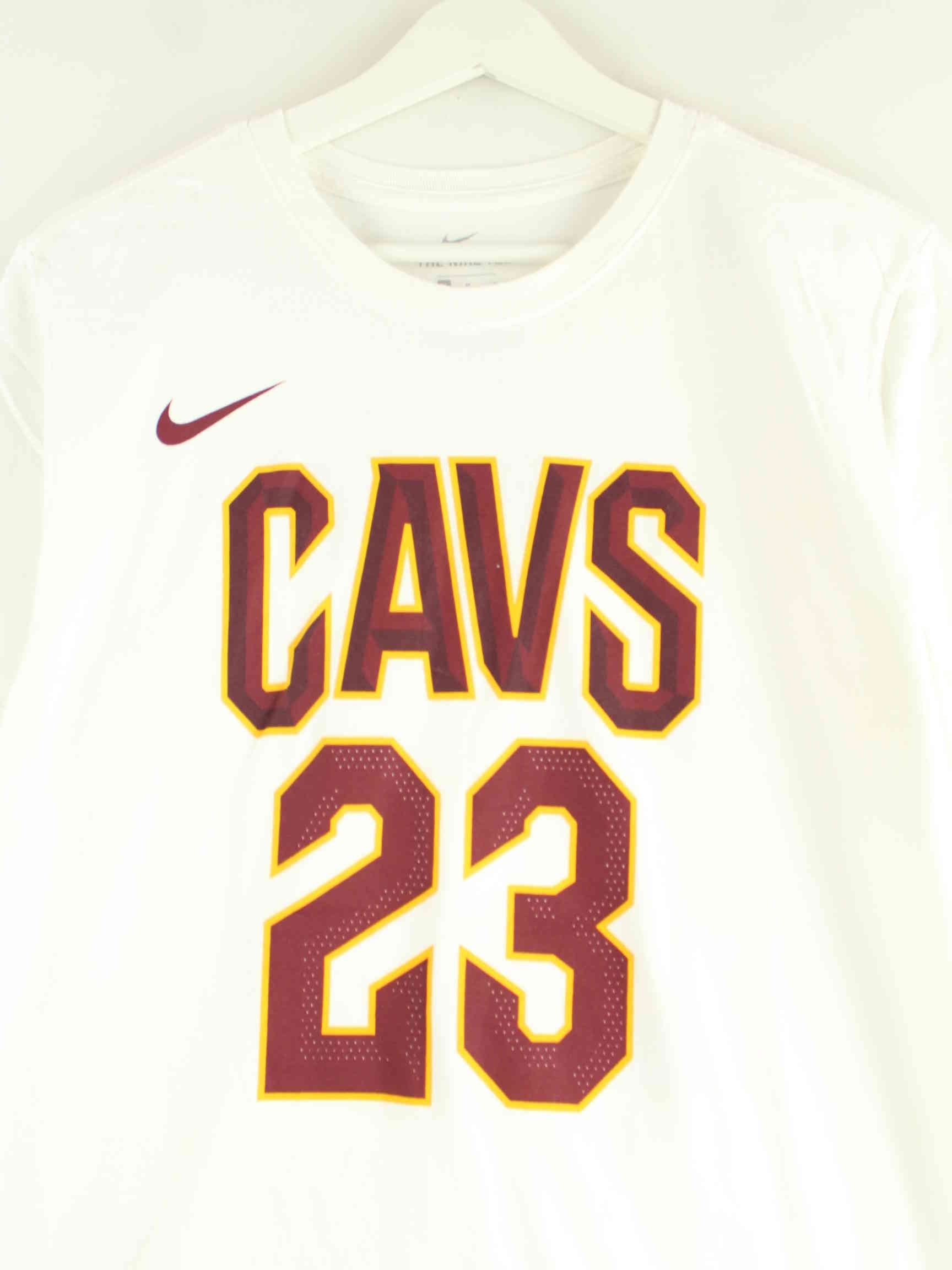 Nike Cavs James #23 T-Shirt Weiß M (detail image 1)