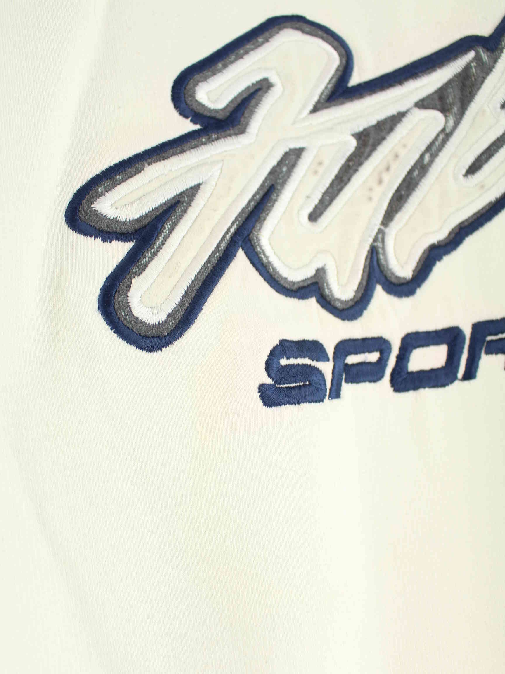 Fubu 90s Vintage Embroidered Sweater Beige L (detail image 3)