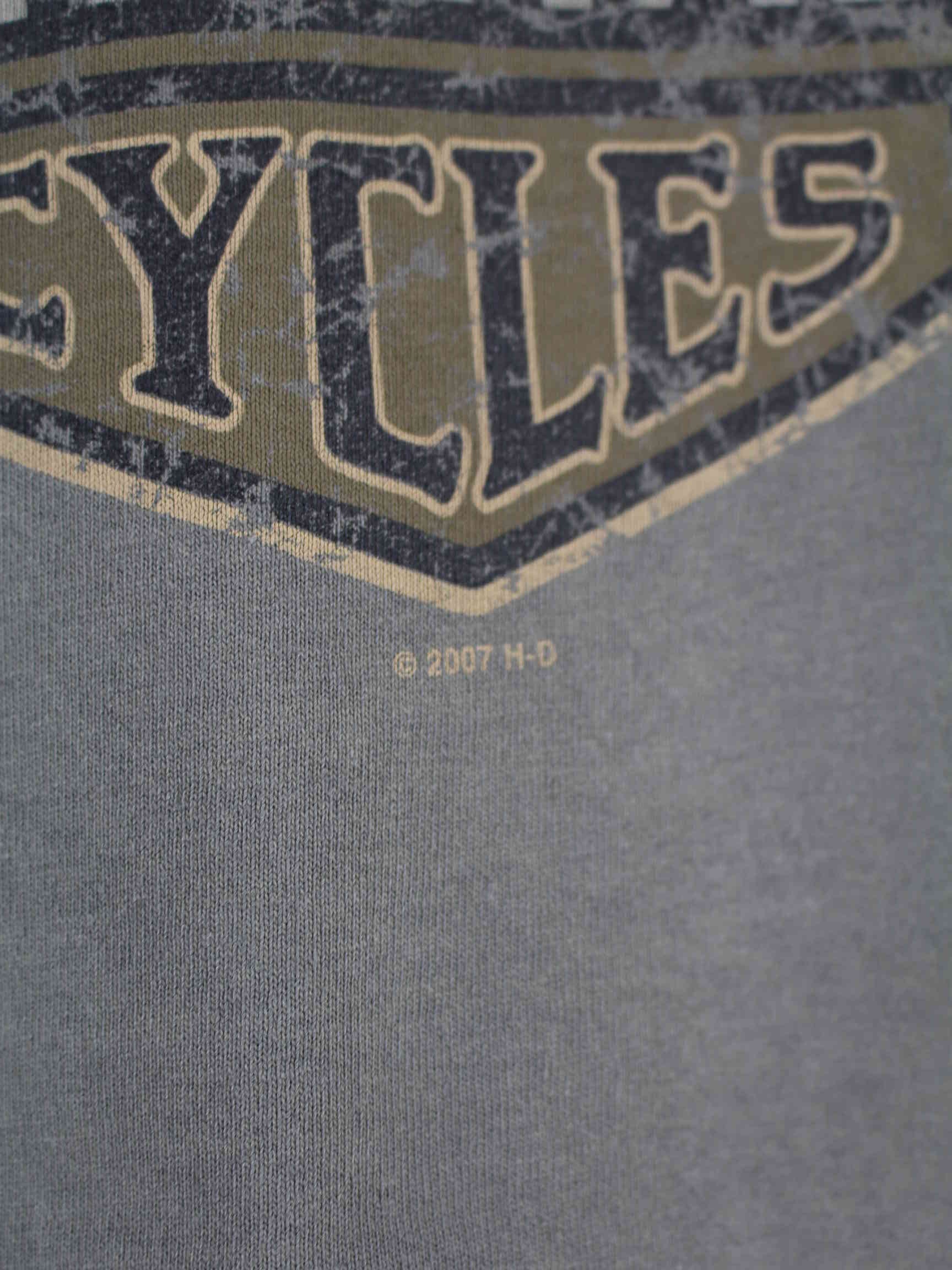 Harley Davidson 2006 Apeldoorn Print T-Shirt Grün XXL (detail image 2)