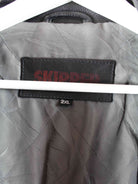 Skipper 90s Vintage Leder College Jacke Schwarz XXL (detail image 2)