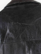 Skipper 90s Vintage Leder College Jacke Schwarz XXL (detail image 6)