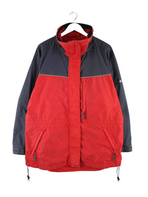Columbia Damen 90s Vintage Jacke Rot L